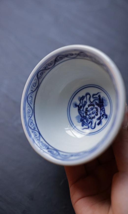 【怀宣临古】堆雕缠枝莲大压手杯 满容约140cc 商品图5