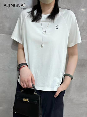 【运动无束缚】阿菁娜桑蚕丝速干短袖T恤F30X302022