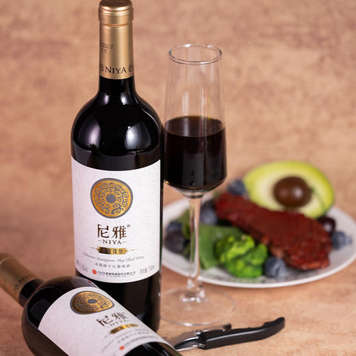 中信尼雅·尼雅酒窖臻酿赤霞珠干红葡萄酒（光瓶）750mlX6   新疆原产 精选赤霞珠  橡木桶陈酿 商品图4