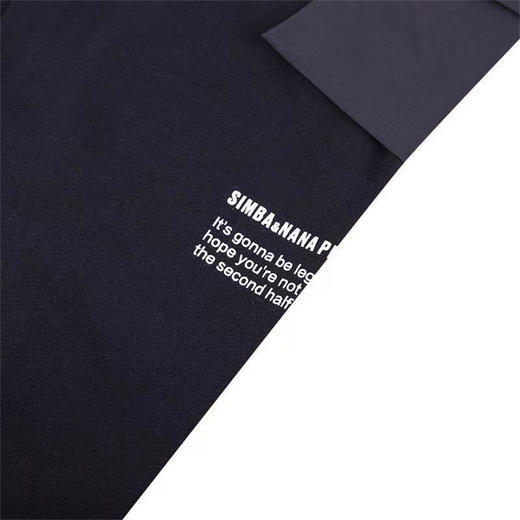 【辛巴娜娜】simbanana【大童】男孩中大童纯色印字宽松休闲工装裤 商品图3