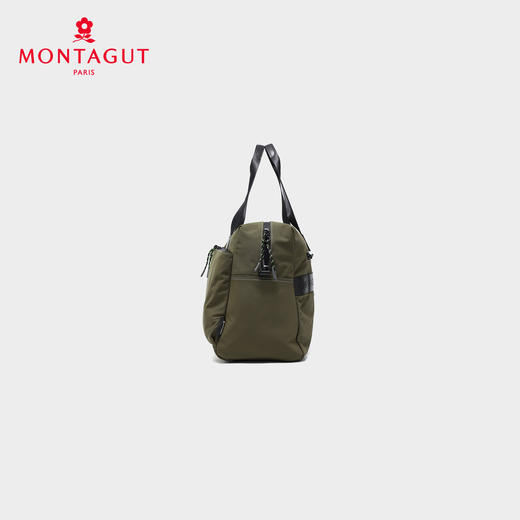 梦特娇中性时尚织物手提包活力旅行包旅行袋公文袋大容量单肩包斜挎包 绿色 商品图2