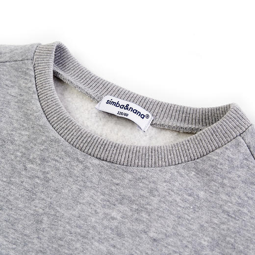 【辛巴娜娜】simbanana【大童】商场同款男童装圆领长袖卫衣秋冬装新款宽松休闲上衣 商品图2