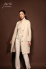 #0929「INVISIBLE LAPEL COAT」85% WOOL 15% CASHMERE 弧形领隐形前扣大衣 商品缩略图2