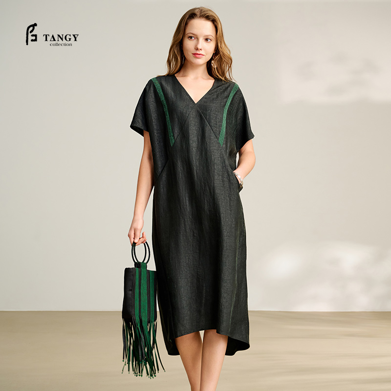 TANGY Collection天意2025秋季新品商场同款女连衣裙L252800