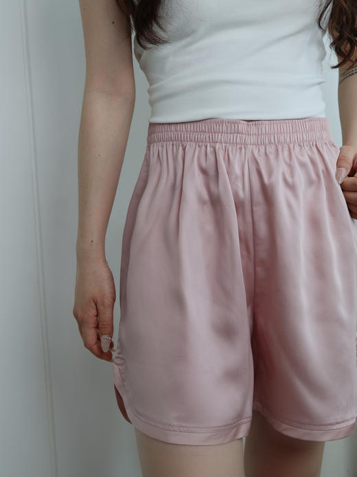 玛万生活MAWALIFE 100%兰精天丝A类高奢短裤，柔顺丝滑，清凉机洗不掉色（下单3-5天发） 商品图8