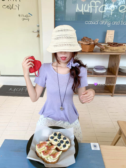 【110元任选2件】最后一波现货！收腰短袖T恤 商品图9