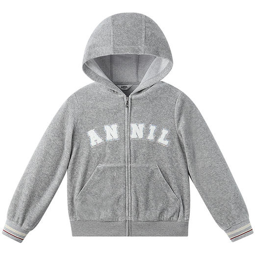 【实体店同款】女童针织夹克外套秋季新款安奈儿童装AG535015 商品图6