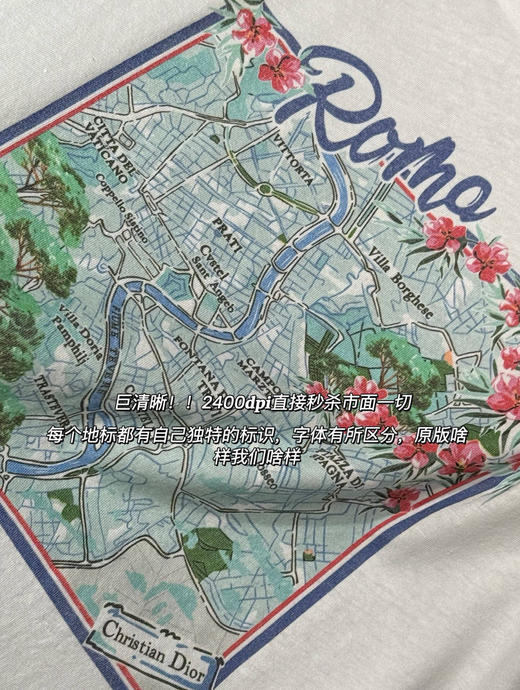 高版本𝐃𝐢*𝐫走秀款城市限定𝐓恤070903 商品图11