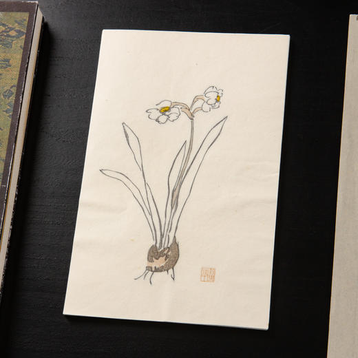 70-80年代荣宝斋制套色木版水印信笺 商品图11