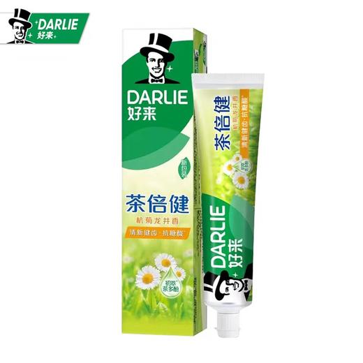 好来茶倍健杭菊龙井牙膏 140g/支 商品图0