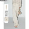 【秒杀】COCOBELLA重工压褶立体裤线阔腿裤女夏宽松垂坠休闲长裤PA626C 商品缩略图0