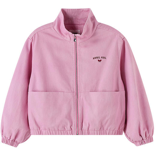 【实体店同款】女童梭织夹克外套秋季新款安奈儿童装AG535033 商品图5