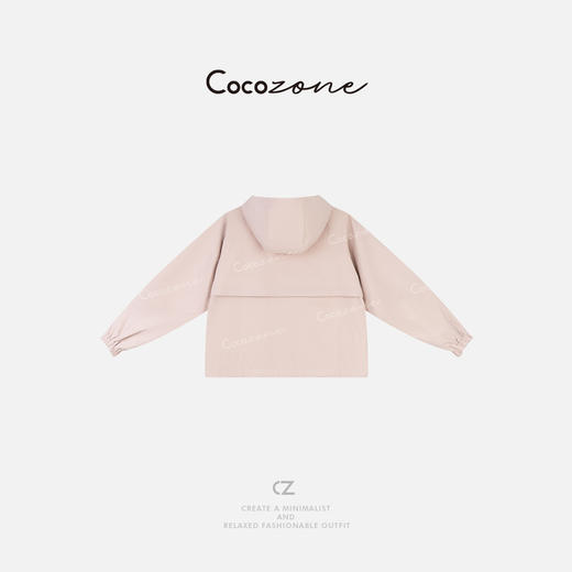 COCO ZONE 刘一一 “落樱粉”轻户外运动连帽品质感外套 CD2A1536 商品图1