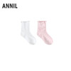 【实体店同款】女童中袜两双装秋季新款安奈儿童装JG537486 商品缩略图1