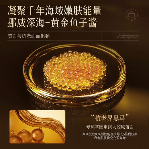 OHBT鱼子酱胶原蛋白嫩肤涂抹面膜500g 商品图3