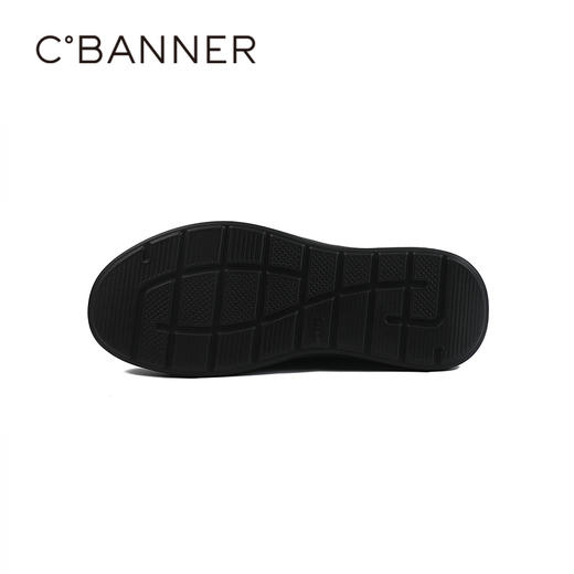 千百度秋季质感羊皮鞋面透气内里男时尚休闲鞋A25453706 商品图3