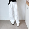 新款高腰宽松显瘦垂感裤子休闲裤 商品缩略图2