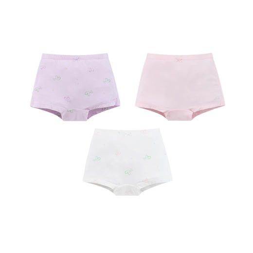 【实体店同款】女童平角裤三件装秋季新款安奈儿童装JG537232 商品图4