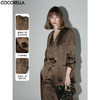 COCOBELLA静奢风贡针假两件肌理缎面西装女质感通勤外套SI0006-4 商品缩略图0