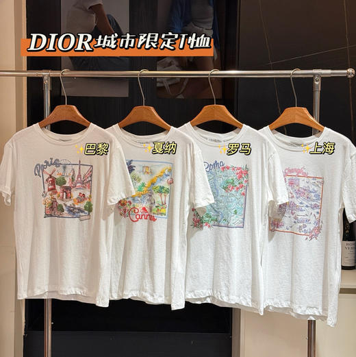 高版本𝐃𝐢*𝐫走秀款城市限定𝐓恤070903 商品图2