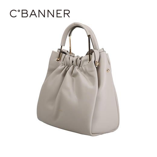 千百度秋季都市时尚女性手工感背提包A25461007 商品图2