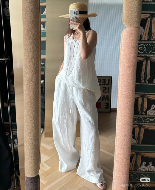 外贸原单100%汉麻七色女裤哈伦裤063006 商品图13