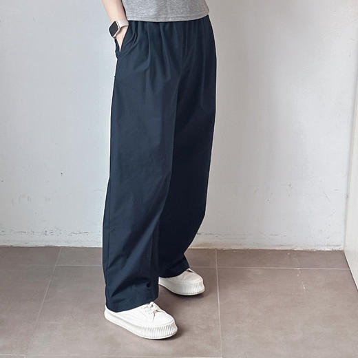 新款高腰宽松显瘦垂感裤子休闲裤 商品图3
