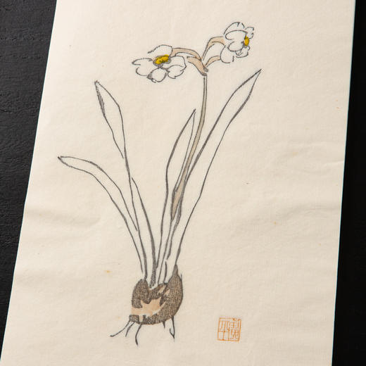 70-80年代荣宝斋制套色木版水印信笺 商品图12