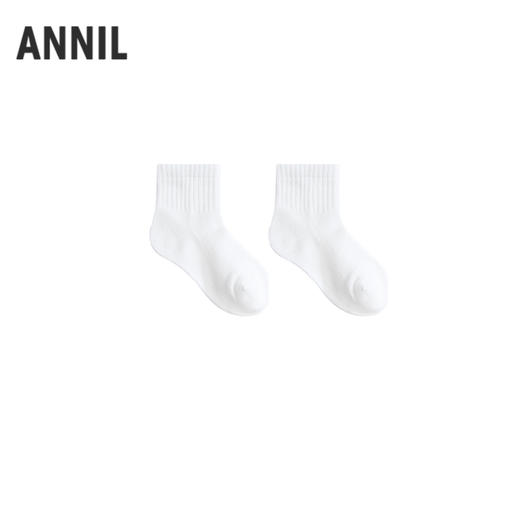 【实体店同款】男女童中袜两双装秋季新款安奈儿童装JM537485 商品图1