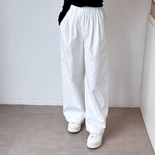 新款高腰宽松显瘦垂感裤子休闲裤 商品图1