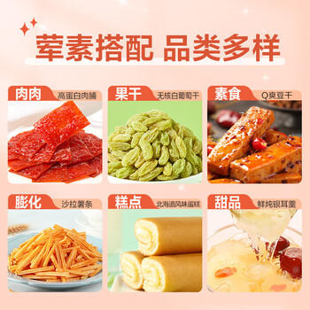 良品铺子巨大袋巨型零食大礼包团购休闲零食零食送女友礼物送礼踏青出游 /休闲食品 /肉类零食 /肉类零食礼包/礼盒 商品图4