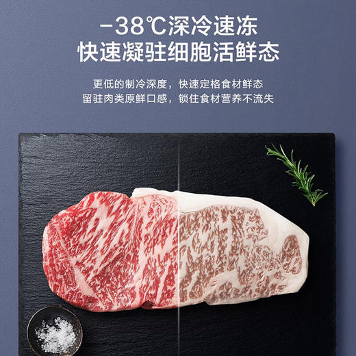 海尔（Haier）风冷无霜冰柜一级能效大容量  家用节能全冷冻柜国 241升 /风冷无霜/约装340斤肉 商品图2