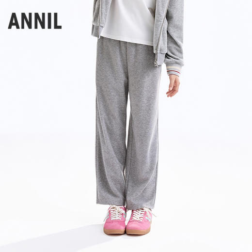 【实体店同款】女童全腰针织裤秋季新款安奈儿童装AG536004 商品图1