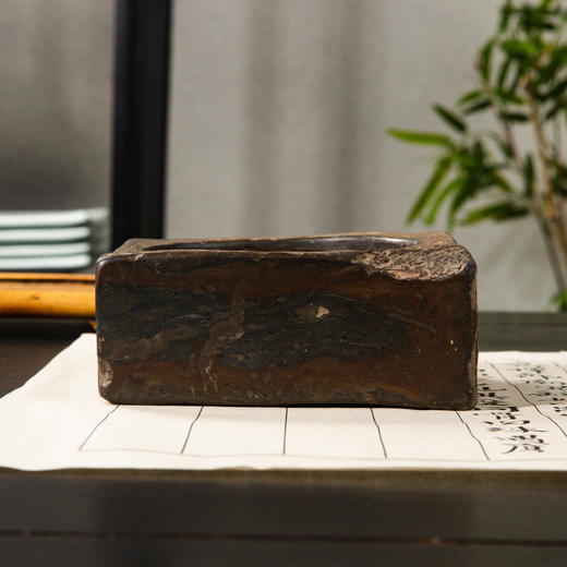 汉晋“精巧凤凰纹”古砖制砚 商品图4