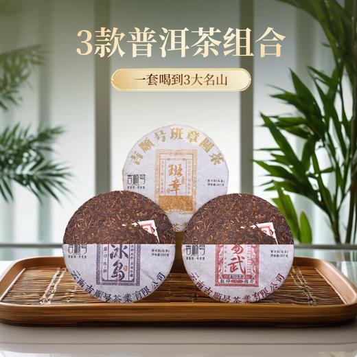 三大名山组合 班章 冰岛 易武 357克*3饼 一套集齐三大名山 商品图5