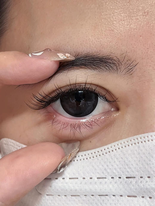 mimipark 地雷黑曜石 半年抛 两片 14.5mm 参考着色 14.5mm 基弧 8.6 含水 38% 新锐国货 商品图1