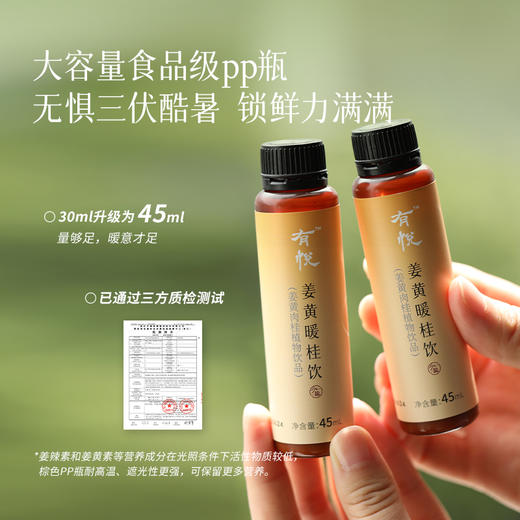 【姜黄暖桂饮】  陈皮麦冬铁皮石斛由给身体内而外的暖浓缩提取植物饮 商品图4