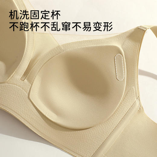 琉璃辰光 舒适文胸(VIP)【双重反重力提拉】缎面无痕收副乳防下垂薄款大胸显小文胸 商品图3