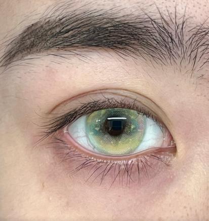 HUOHUOCON 浅草梦核 半年抛 两片 14.5mm 参考着色 13.9mm 基弧 8.5 含水 40% 新锐国货 商品图2