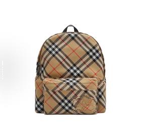 Burberry博柏利 双向拉链开合前袋贴花马术骑士设计 双肩包 小号(CB)