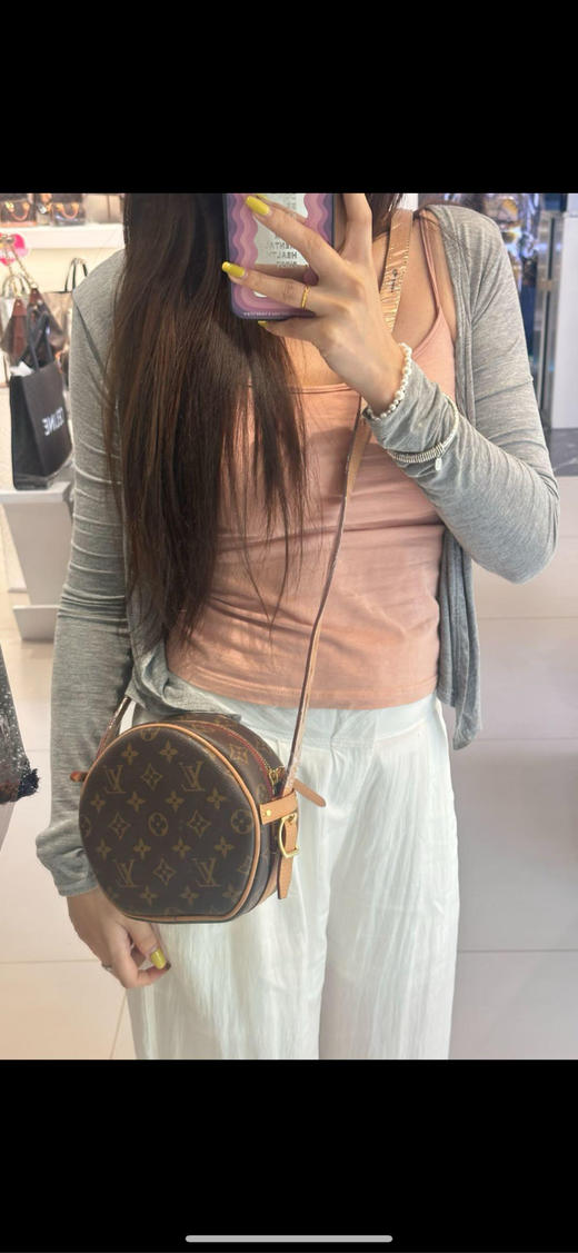 LV 圆饼 小号 老花 斜挎包 商品图1