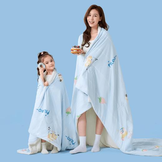 匹鲁抗菌夏凉感奶呼被宝宝夏季夏季包被新升级防水防油宝宝空调被XHR 商品图5