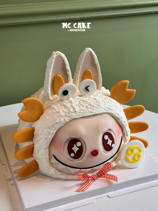 labubu /拉布布巨蟹座蛋糕（白橘色） 商品图1