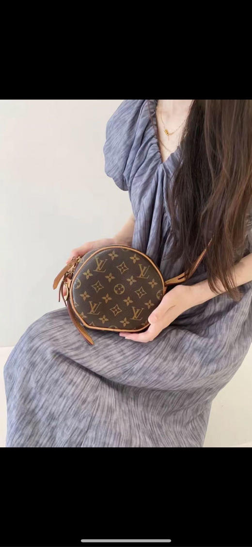 LV 圆饼 小号 老花 斜挎包 商品图3