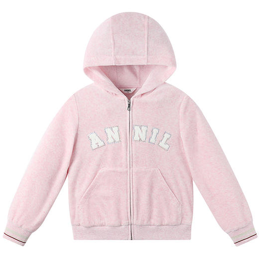 【实体店同款】女童针织夹克外套秋季新款安奈儿童装AG535015 商品图7