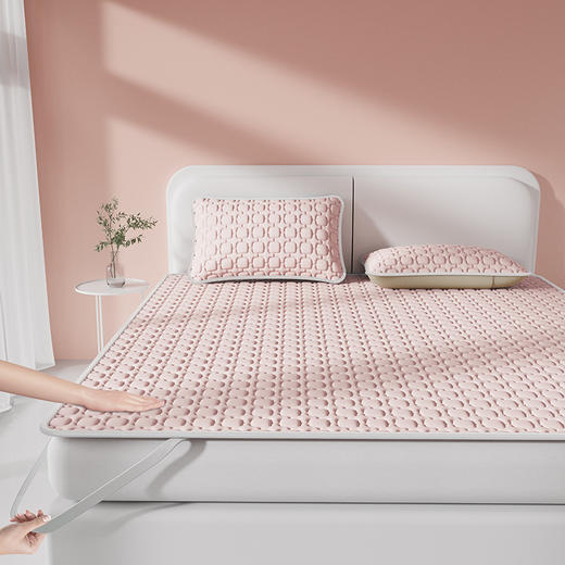 A类加厚12mm乳胶凉席 【冰凉体验❄️】挑战40℃高温不怕热！A类抗菌+可机洗，睡出清凉好睡眠✨ 商品图9