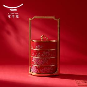 【6F】国瓷永丰源 抱甜蜜5头糖果盒/饰品盒（125mm）