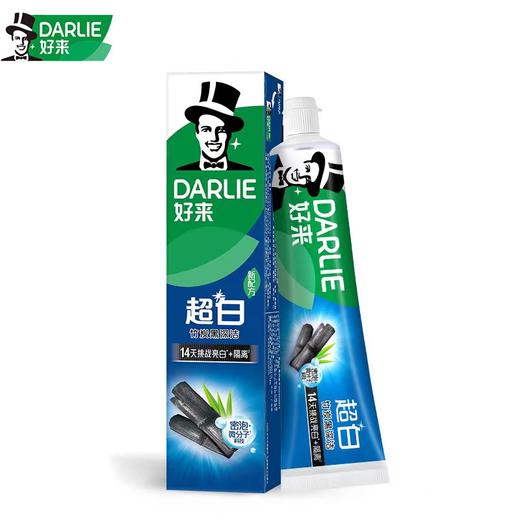 好来超白竹炭深洁牙膏 90g/支 商品图0