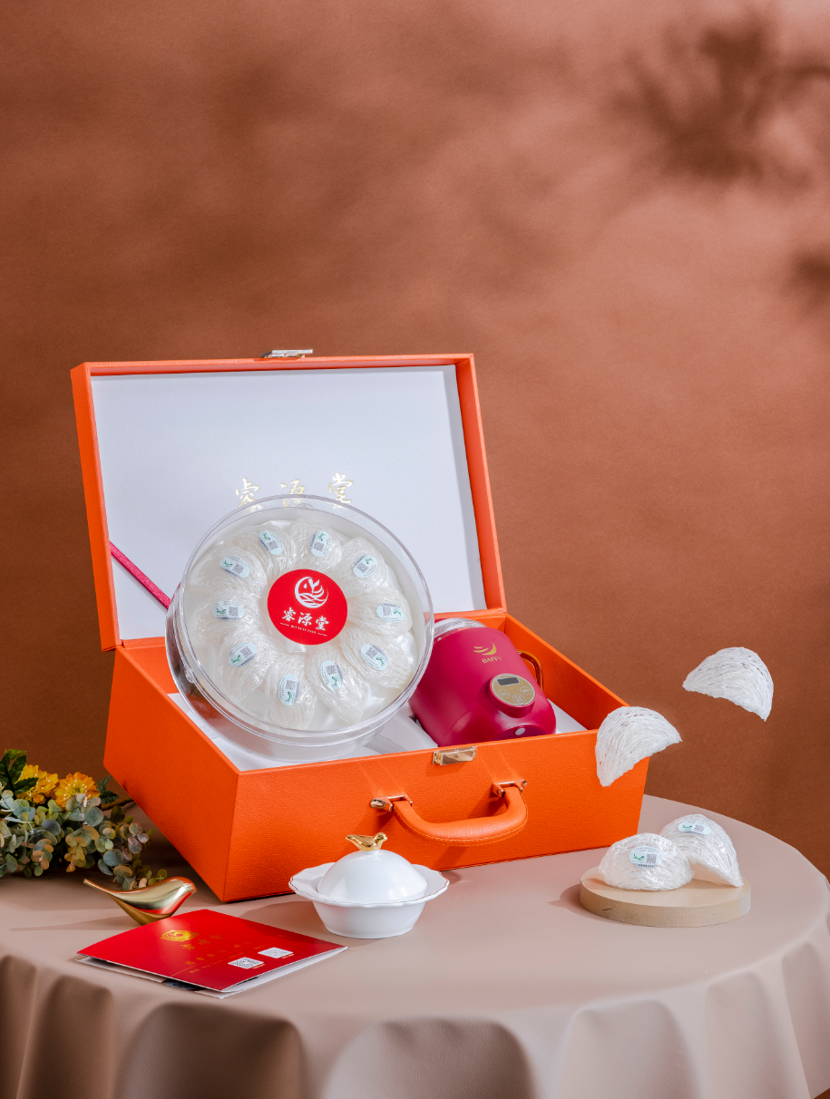 福馨净燕纯净白燕窝即炖燕盏100g/盒