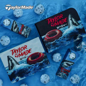 TaylorMade泰勒梅高尔夫球TP5X Pix3.0 SHARK鲨鱼限量golf五层球